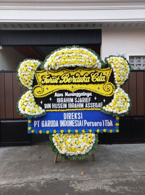 Papan Bunga Duka di Lelea